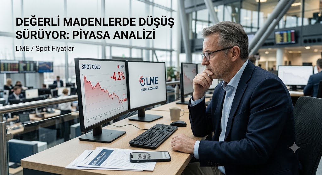 Değerli Madenler Neden Düşüyor? Küresel Borsalarda Sert Düşüş